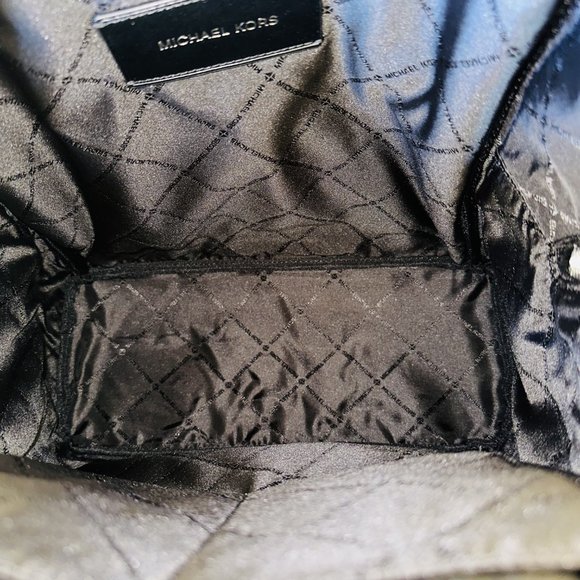 Michael Kors Cooper Signature PVC Graphic Logo Commuter Backpack Red Multi NWT - Picture 8 of 11